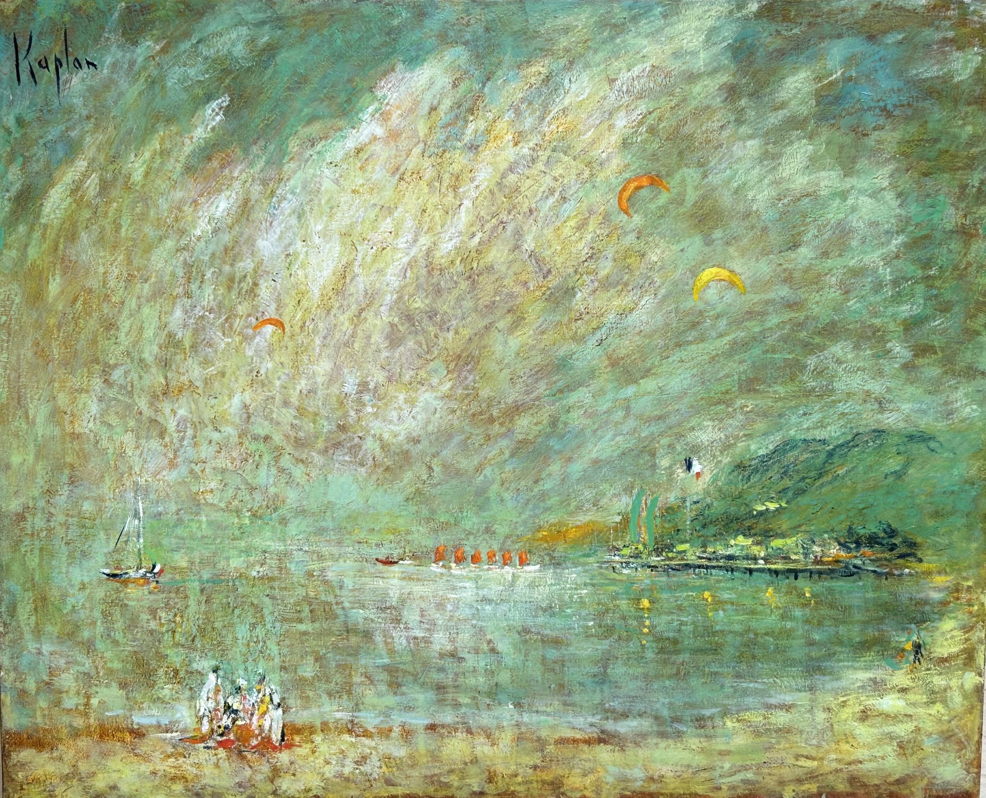 Ecole de voiles a Cavaliere