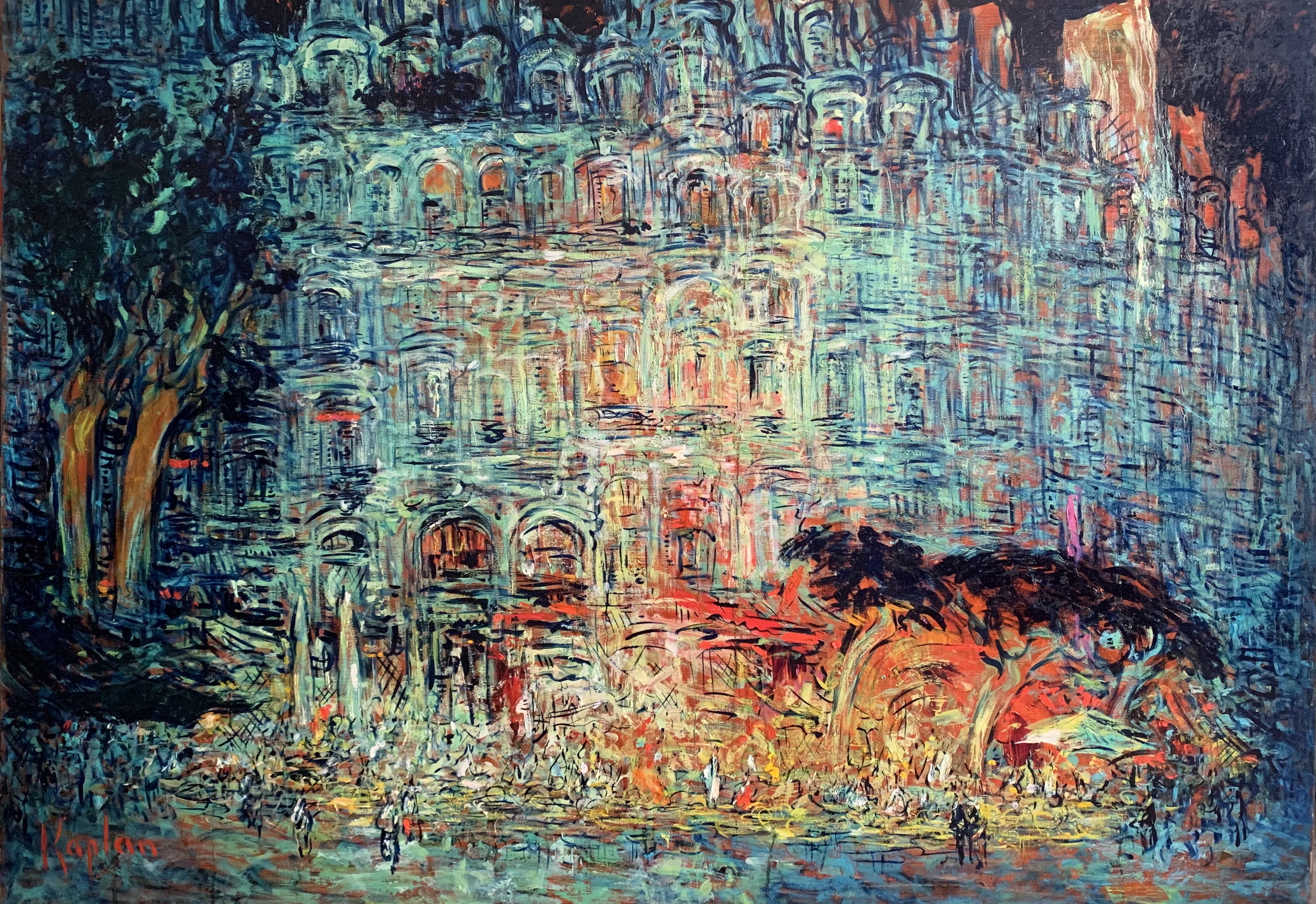 Nuit au quartier de l'Opera