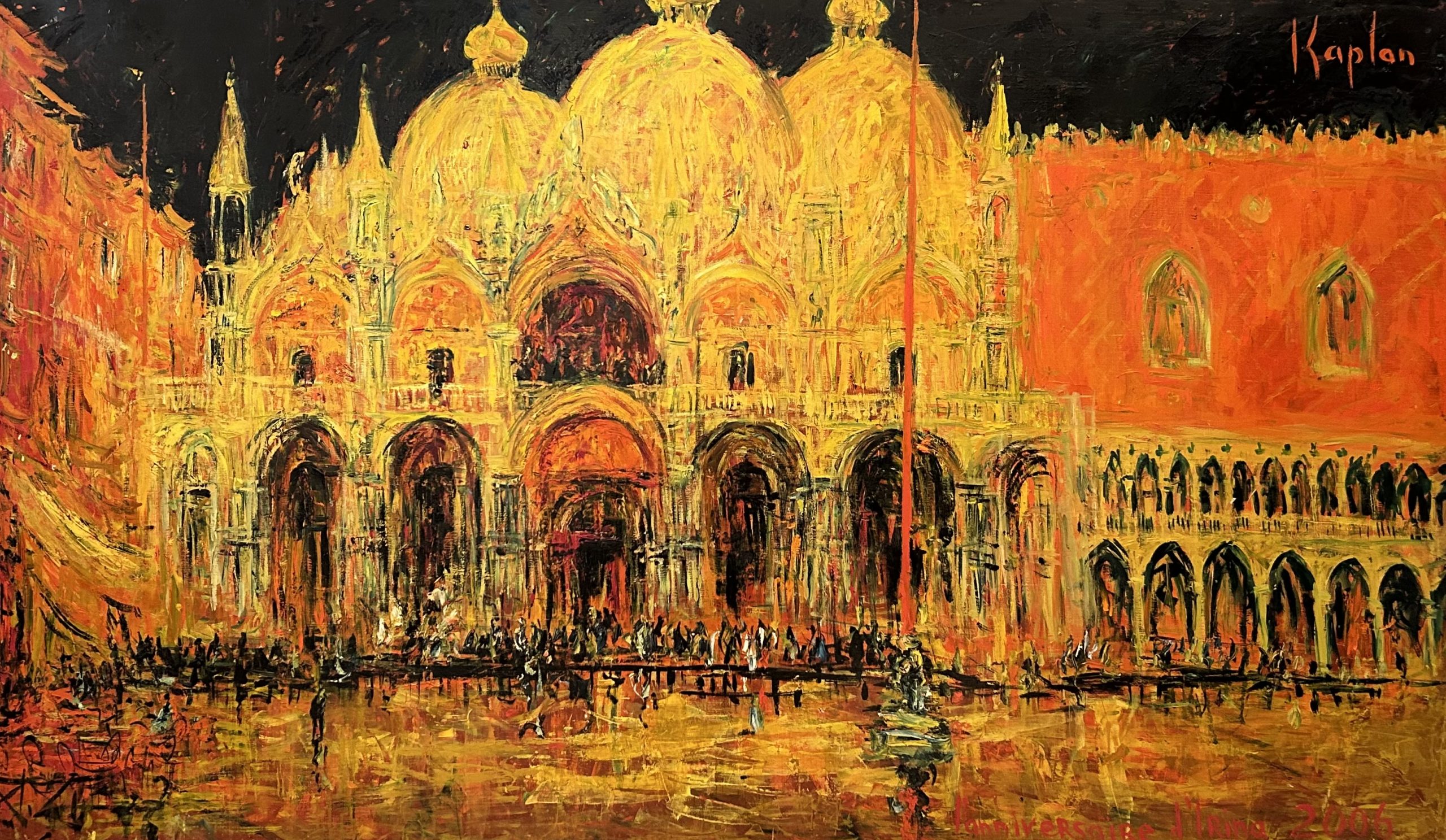 Inondation sur place San Marco — Mark Kaplan